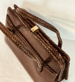 leuk slangenleder tasje