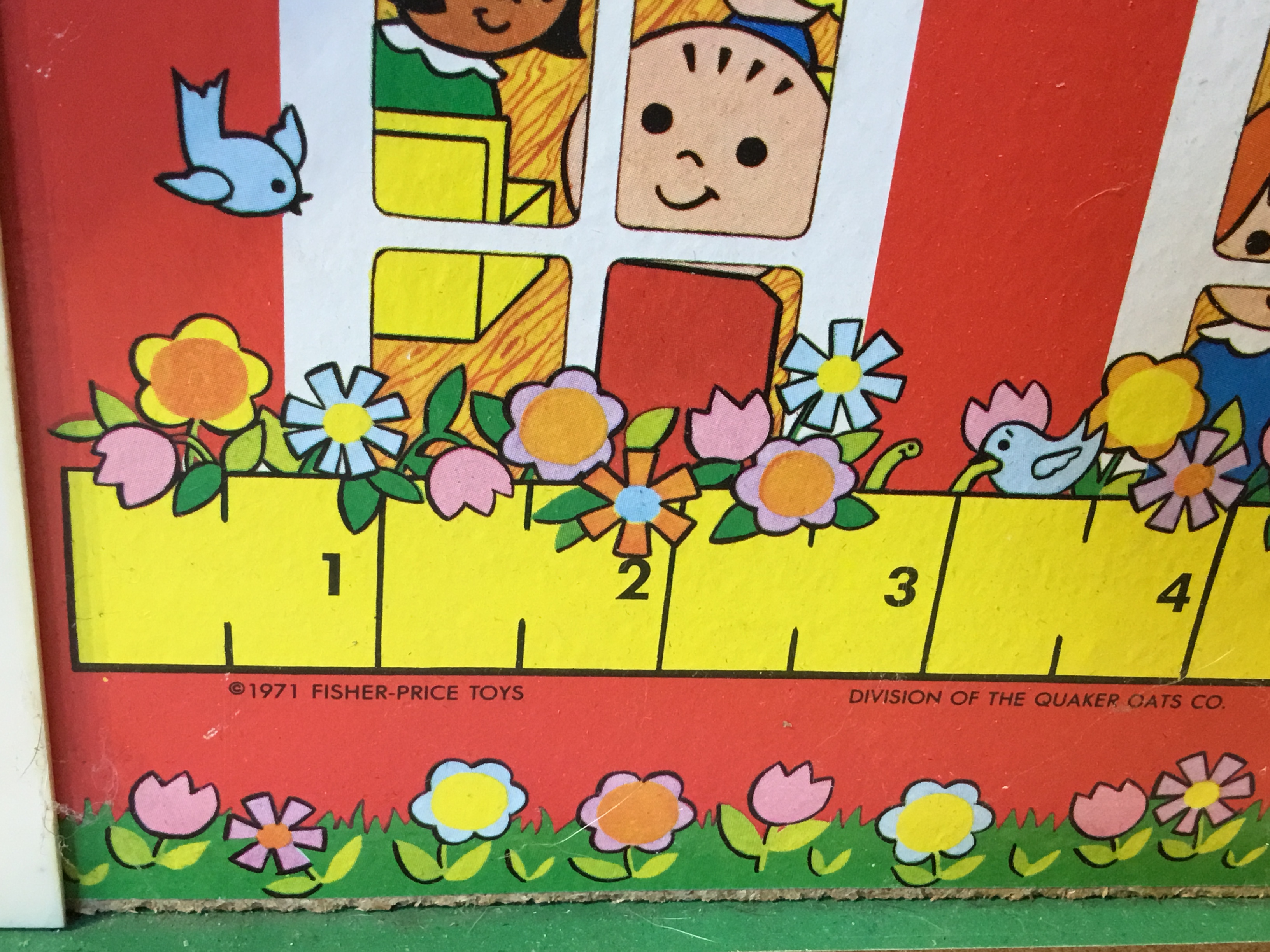 fisher price , vintage school uit 1971