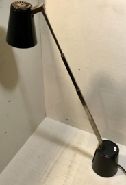Black LAMPETTE Von Eichhoff telescope lamp 1970s