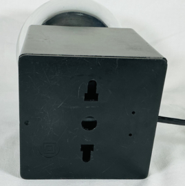 Philips Vintage design kubus space age spiegelbol lamp