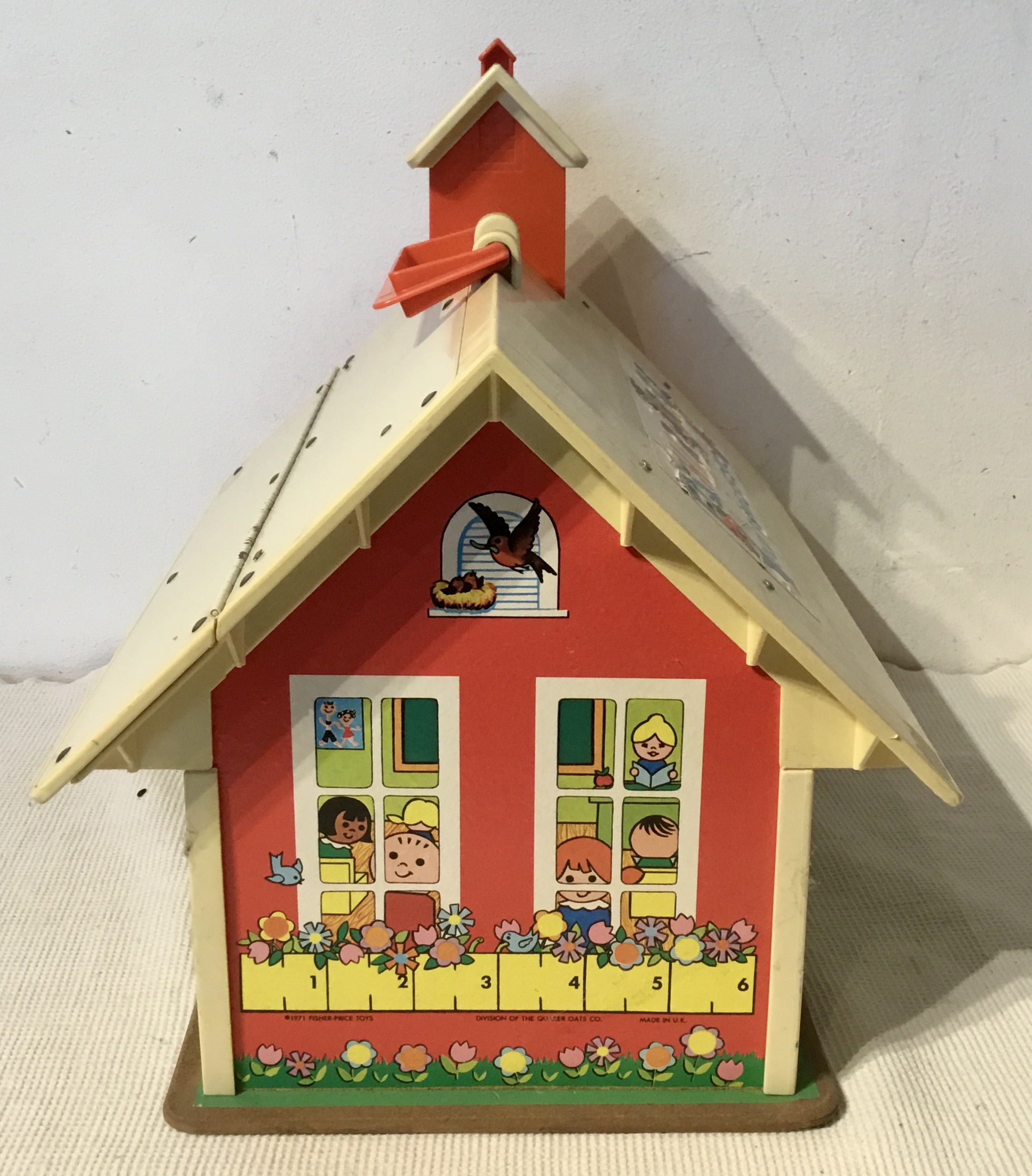 fisher price , vintage family school uit 1971