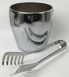 ALESSI  vintage set champagne bucket + ice bucket+tongue