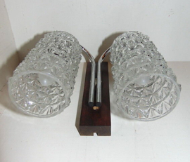 3 stunning identical vintage wall lights – Lovely design 1960’s 1970’s