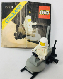 Lego 6801  space moon buggy 1981Complete with manual