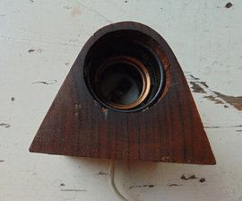 Philips ANGLER wall light - teak wood –  design 1970's