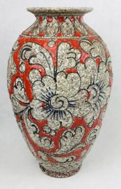 Fratelli Fanciullacci Vintage design Sgrafito modernist vase