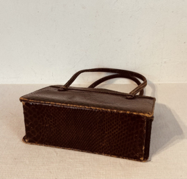 leuk slangenleder tasje