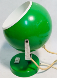 industrial  green bol desk table lamp 1960s