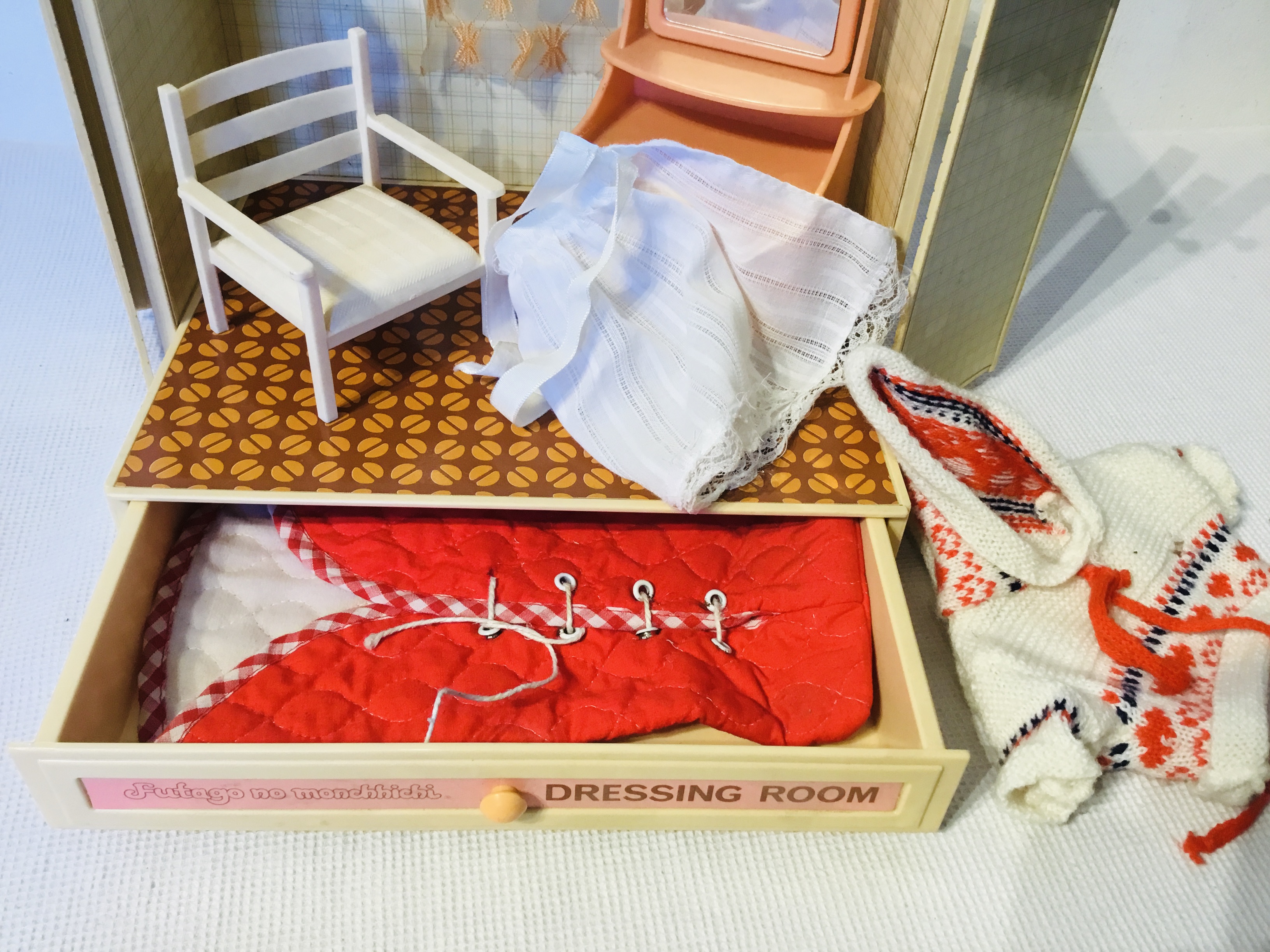 Monchhichi, dressing room, jaren 70