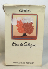 Grès Paris, eau de cologne, maxi fles. 480 ML