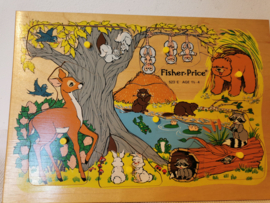 fisher price, pas puzzel dieren nr 523