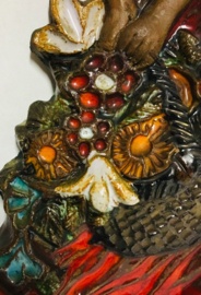André BAYER Vintage ceramic wallplate