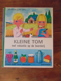 kleine tom met vakantie op de boerderij *