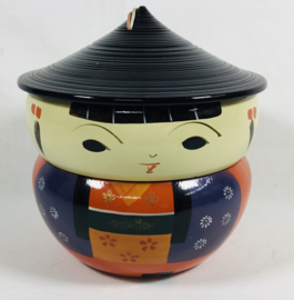 kokeshi bento box lunchbox