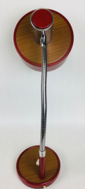 gooseneck lamp , red