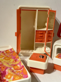 uit 1977, barbie speelset dream furniture, bedroom desk