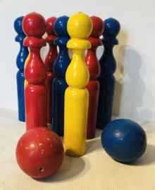 Charmante Franse houten kegelspel