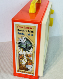 vintage fisher price , muzikale tv, broede jacob, sur le pont