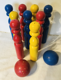 Charmante Franse houten kegelspel