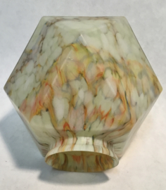 Antique Art Deco marble glass lamp ceiling light