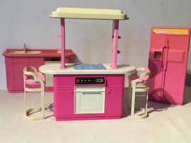 barbie kichen playset 1990