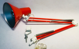 Architect Lamp from HCF Denmark, 1960s orange