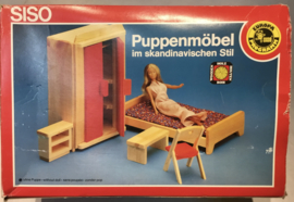 siso poppenmeubeltjes hout , jaren 70
