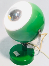 industrial  green bol desk table lamp 1960s