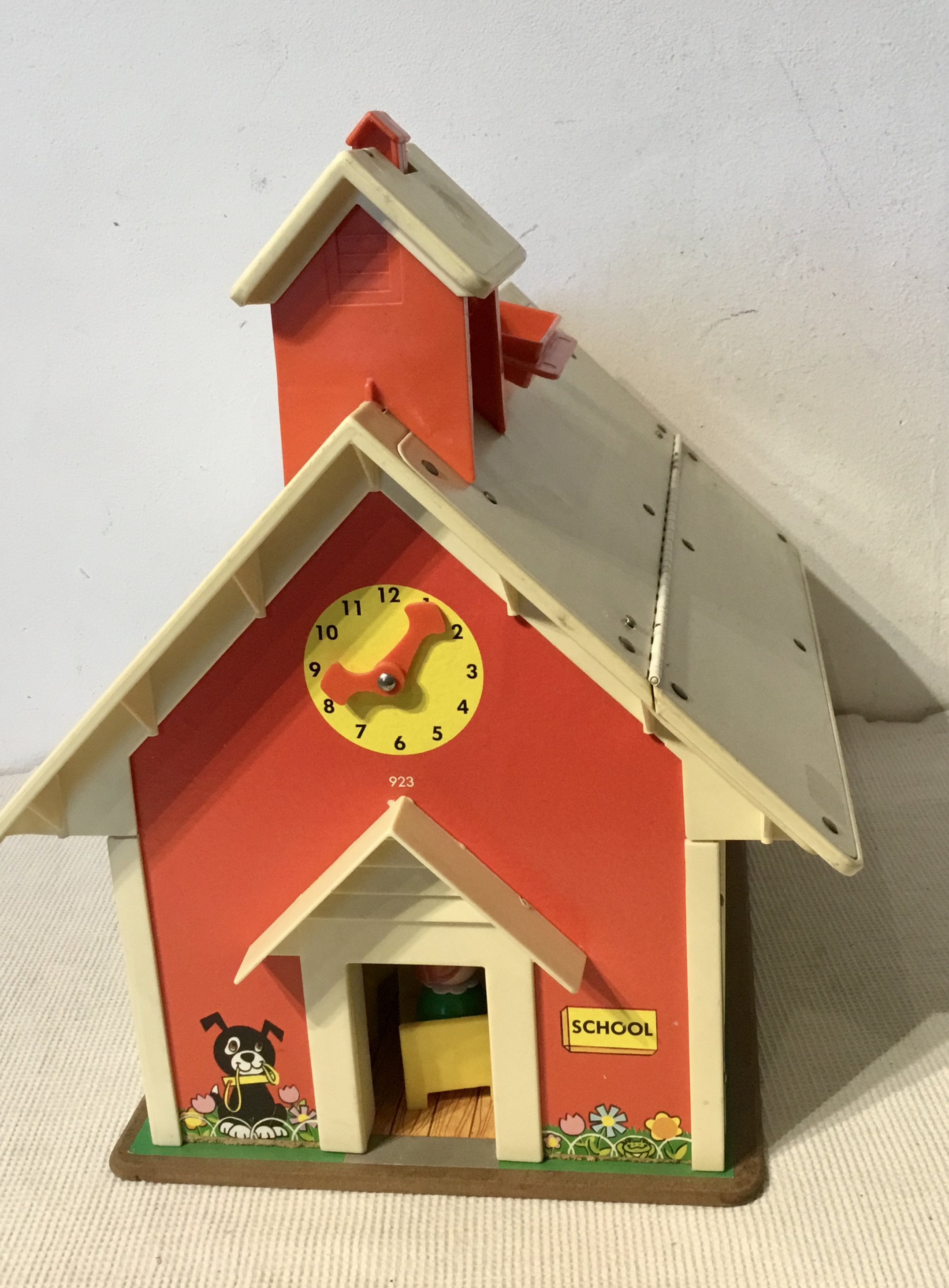 fisher price , vintage family school uit 1971