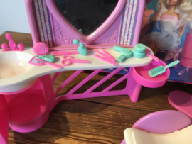 uit 1990, barbie speelset coiffure salon