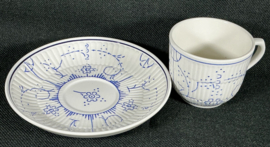 kopje ( hoog) en onderbordje  RoyalBoch