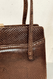 leuk slangenleder tasje