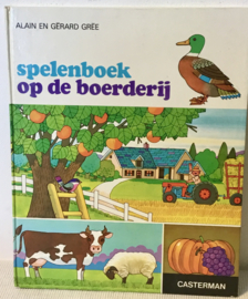 Spelenboek,   Op de boerderij  compleet  1973 *