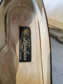 Pumps snake leder Maat 39,