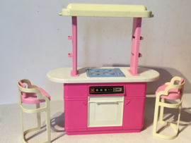 barbie kichen playset 1990