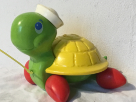 fisher price turtle , schildpad ( rode poten)