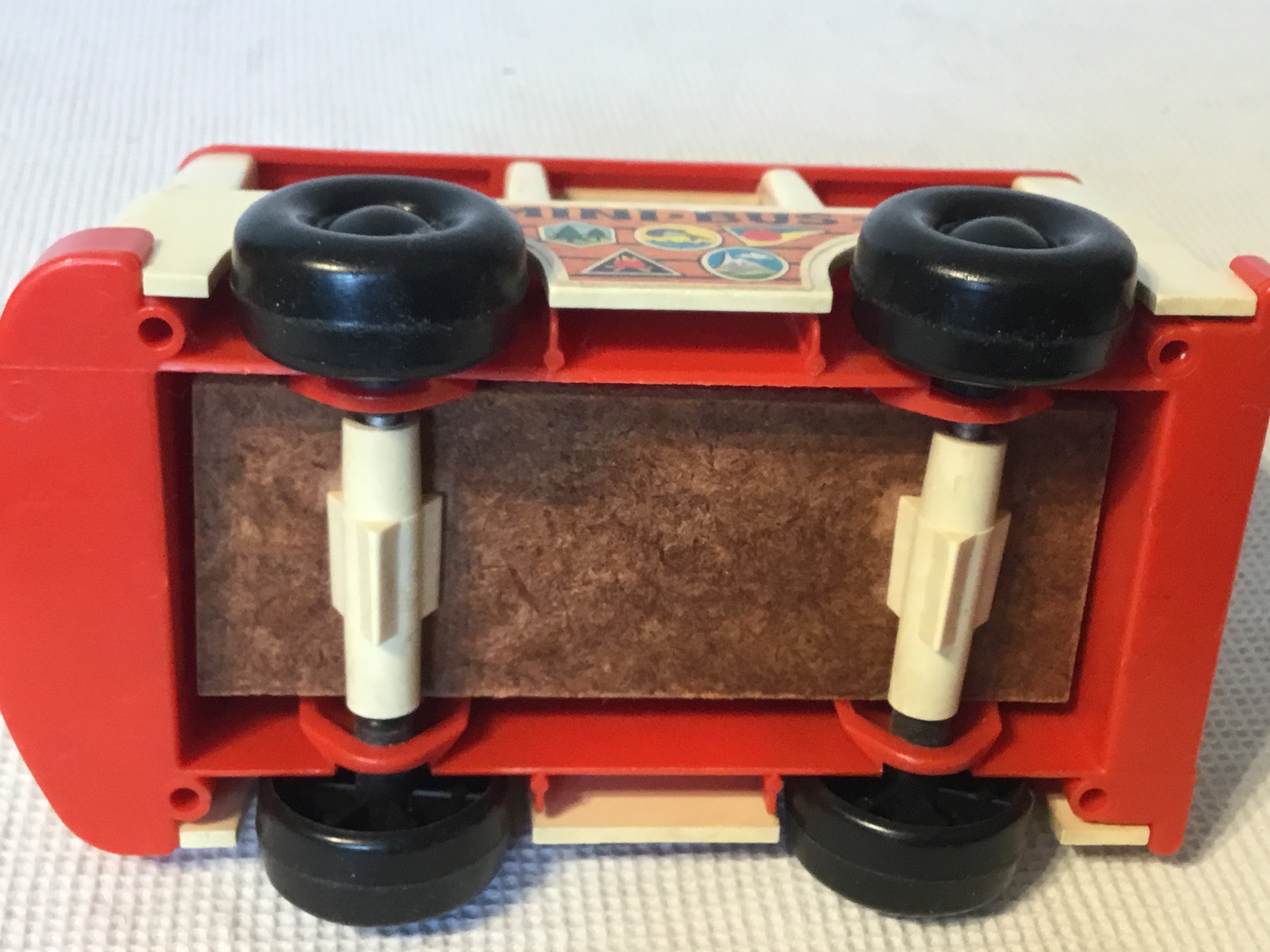 fisher price , vintage mini bus , uit 1969