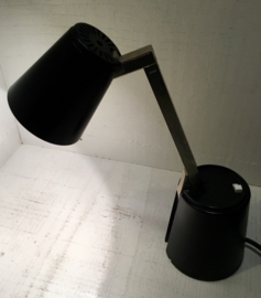Black LAMPETTE Von Eichhoff telescope lamp 1970s