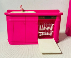 barbie, speelset keuken, jaren 90