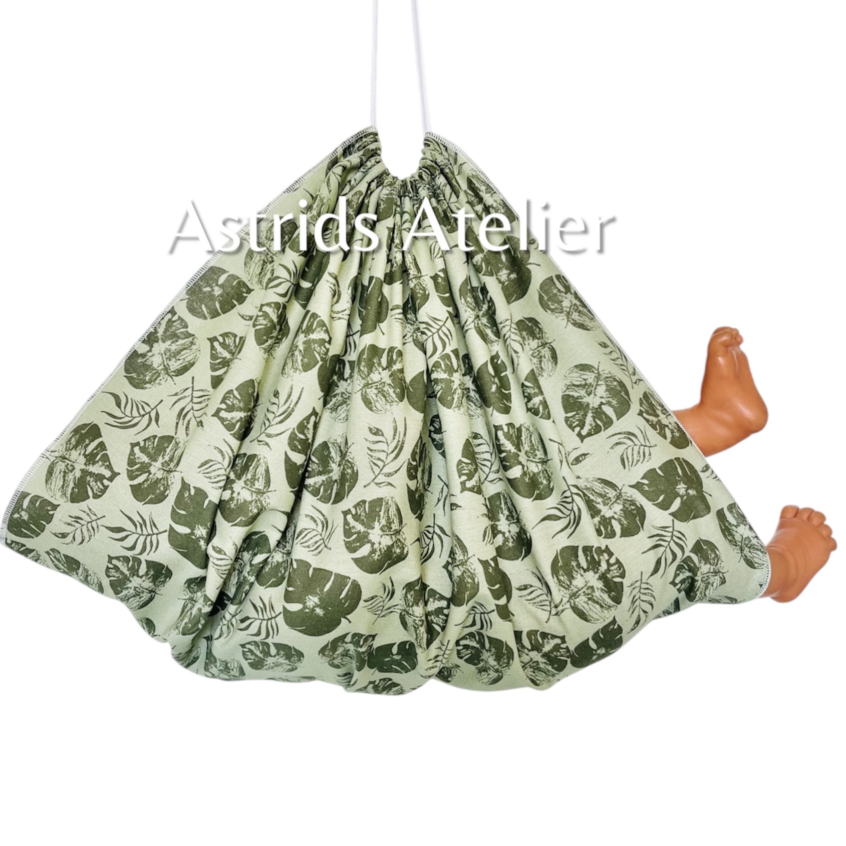 Weegdoek Green Leafs