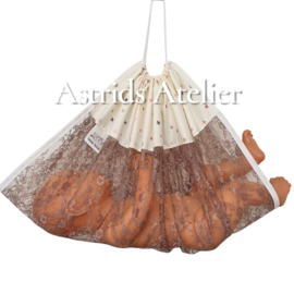 Weegdoek doorschijnend girly stars