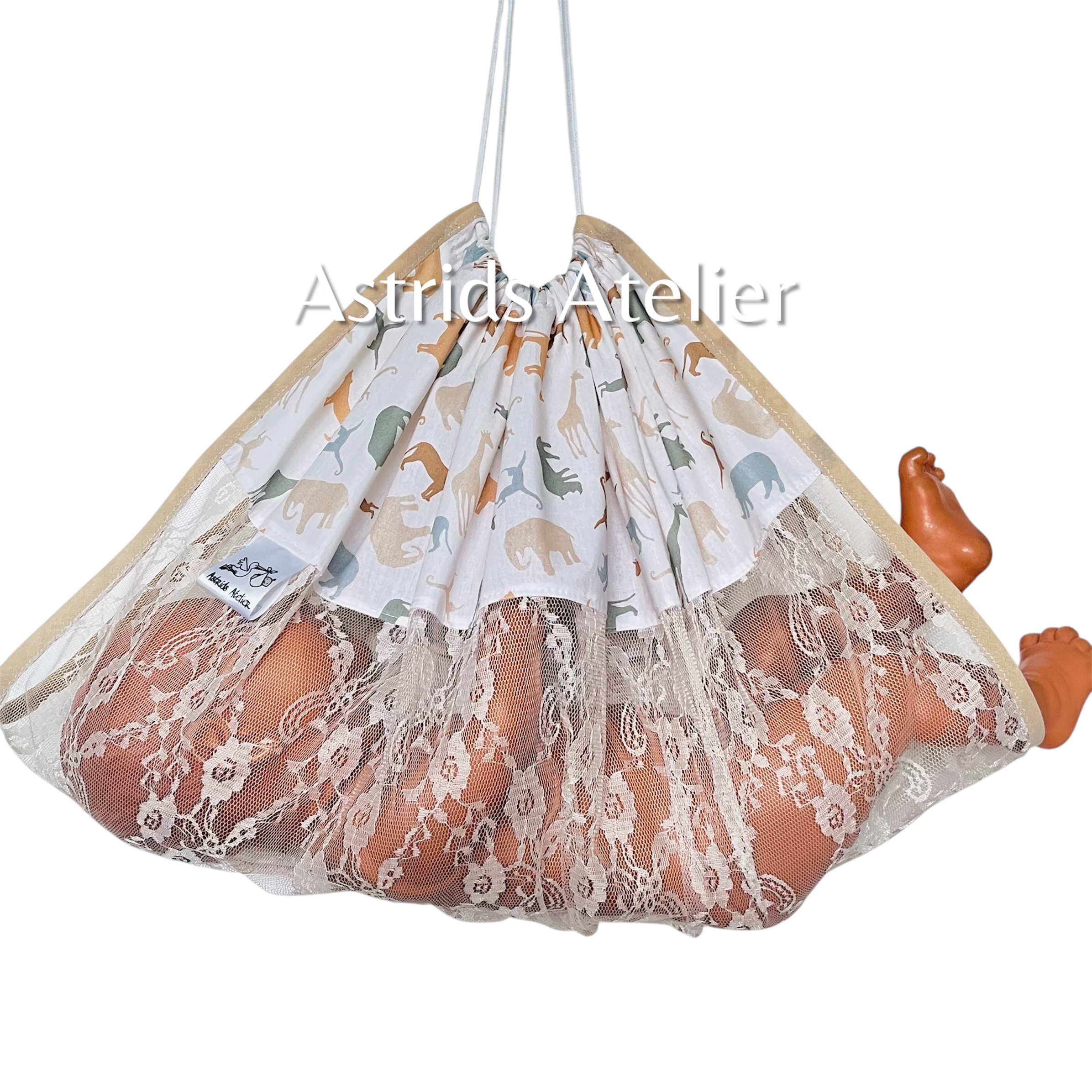 Weegdoek doorschijnend dieren
