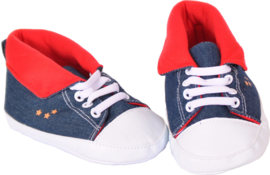 L472 Schoenen (blauw/rood)