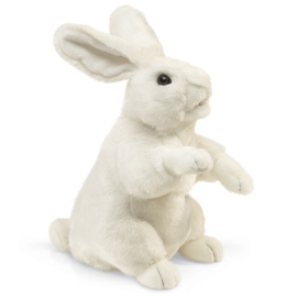 2868 Staand konijn wit