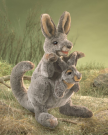 3178 Kangaroo met baby