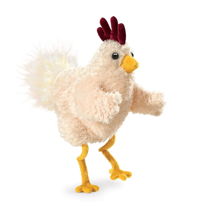 ondernemer serie Verkeerd 3030 Grappige kip | Boerderij dieren | Wenzo handpoppen