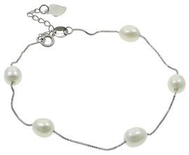 Zoetwater parel armband Pearl Chain