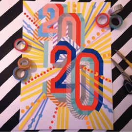 Workshop 'bord letteren met tape' | 17 augustus | 13:30 - 16:00 uur | Voorburg