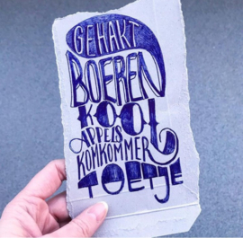 Workshop handletteren 'Boodschappenbriefjes' | 3 augustus 2024 | 13:30-16:00 | Voorburg