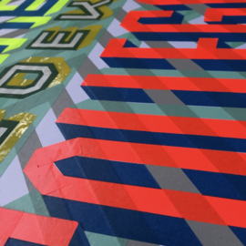 Workshop 'bord letteren met tape' | 17 augustus | 13:30 - 16:00 uur | Voorburg